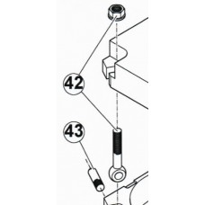 Kulzer Palajet Flask Eye-bolt incl. nut for flask - Bolt and Nut, 1 pc (66052745) - Diagram Part Part 42